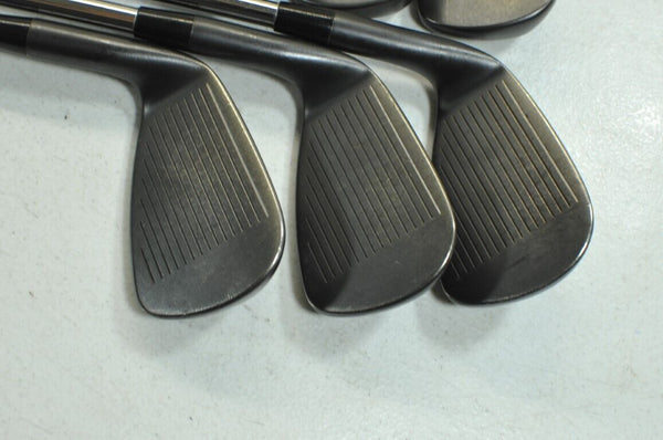 Cobra King Forged Tec Black 2018 4 - PW Iron Set Right Regular Flex Steel # 181874 - Golf Club Brokers