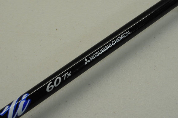 Mitsubishi Kai'li Blue 60 TX Flex Driver Shaft w/ TaylorMade Adapter 44