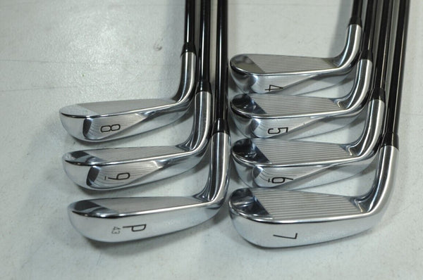 Titleist T350 2023 4 - PW Iron Set Right Senior Flex Tensei AV Graphite # 182419 - Golf Club Brokers