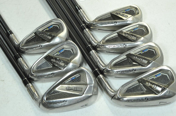 TaylorMade SIM2 Max OS 4 - 9,AW Iron Set (no PW) RH Senior Flex Graphite # 182254 - Golf Club Brokers