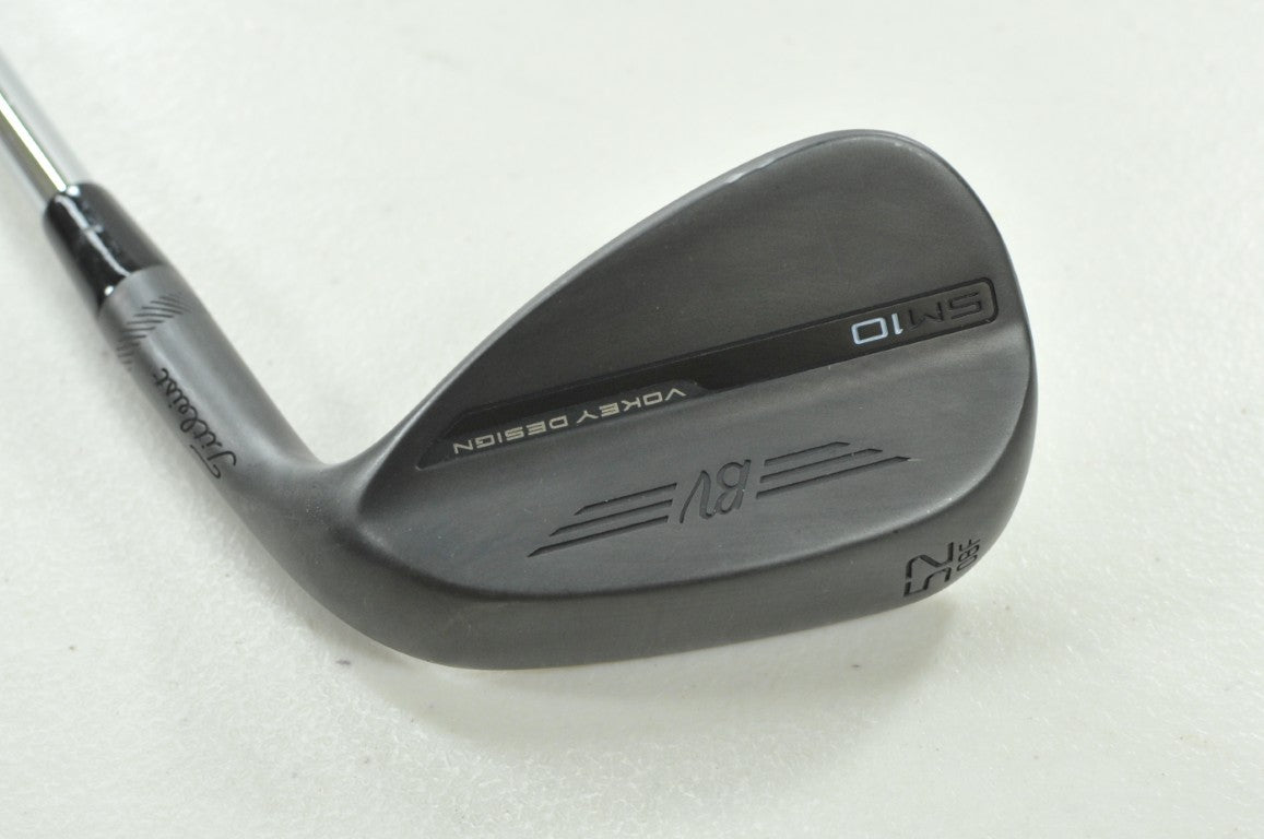 Titleist Vokey SM10 Jet Black 52*-08F Wedge Right BV Wedge Flex Steel # 205396