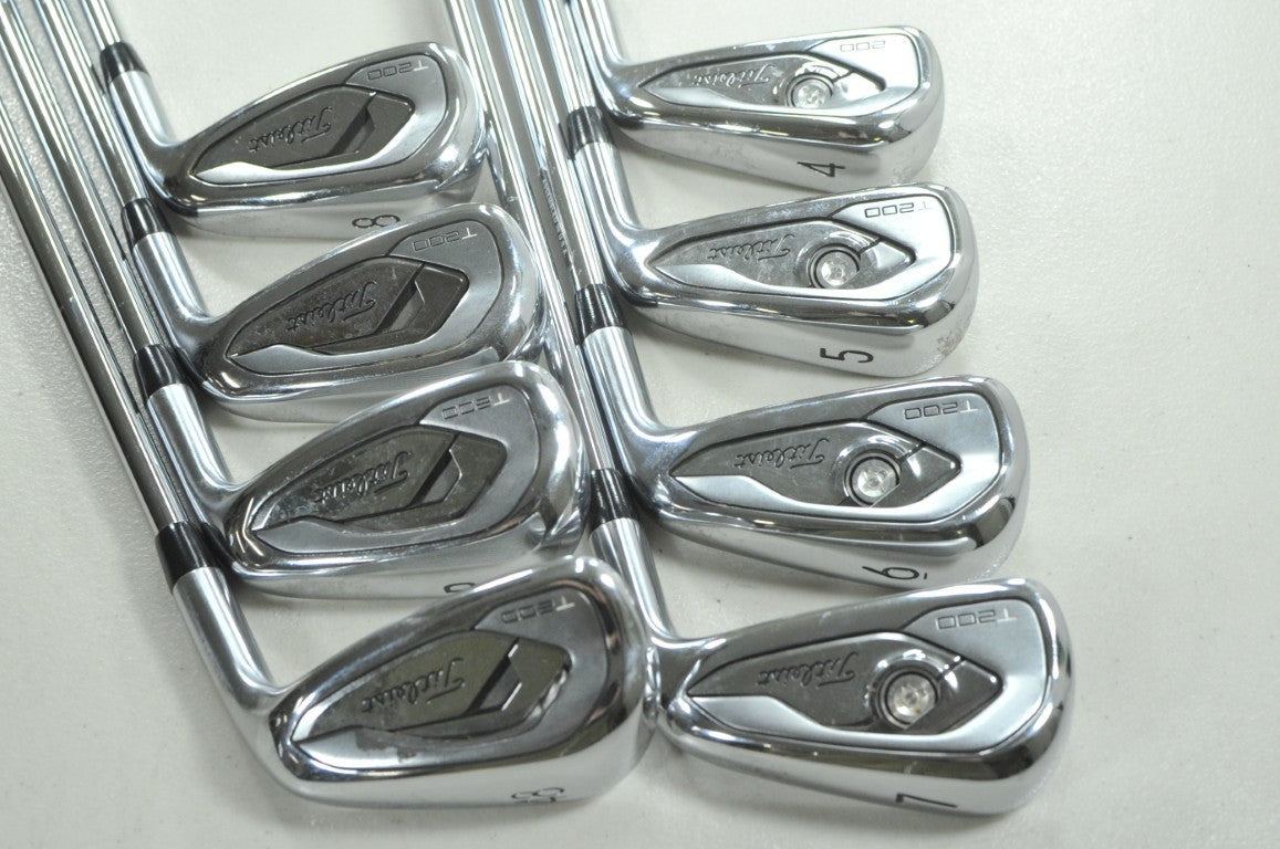 Titleist T200 2019 4-PW,48* Iron Set Regular Flex RH Project X LZ Steel # 212302