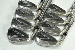 LEFT HANDED TaylorMade Stealth 4 - PW,AW Iron Set Stiff KBS Steel +1