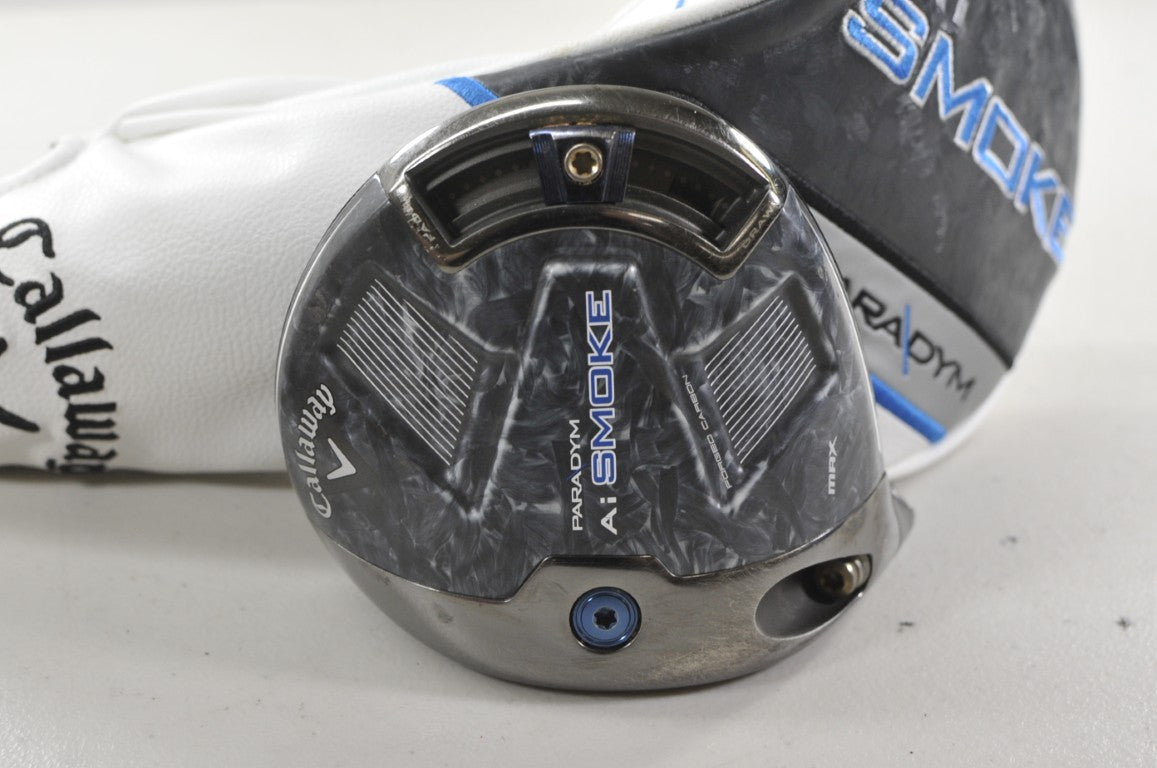 LEFT HANDED Callaway Paradym Ai Smoke MAX 9.0* Driver HEAD ONLY  #219471