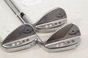 Callaway Jaws Raw Chrome 50*,54*,58* Wedge Set Right DG Spinner Steel # 178507