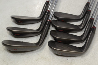 Ben Hogan Ft. Worth Black 4-PW Iron Set Right Stiff Flex DG S300 Steel # 178804