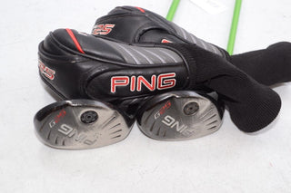 LEFT HANDED Ping G25 17*, 23* Hybrid Set Stiff Flex Attas 100HS Graphite #173832 - Golf Club Brokers