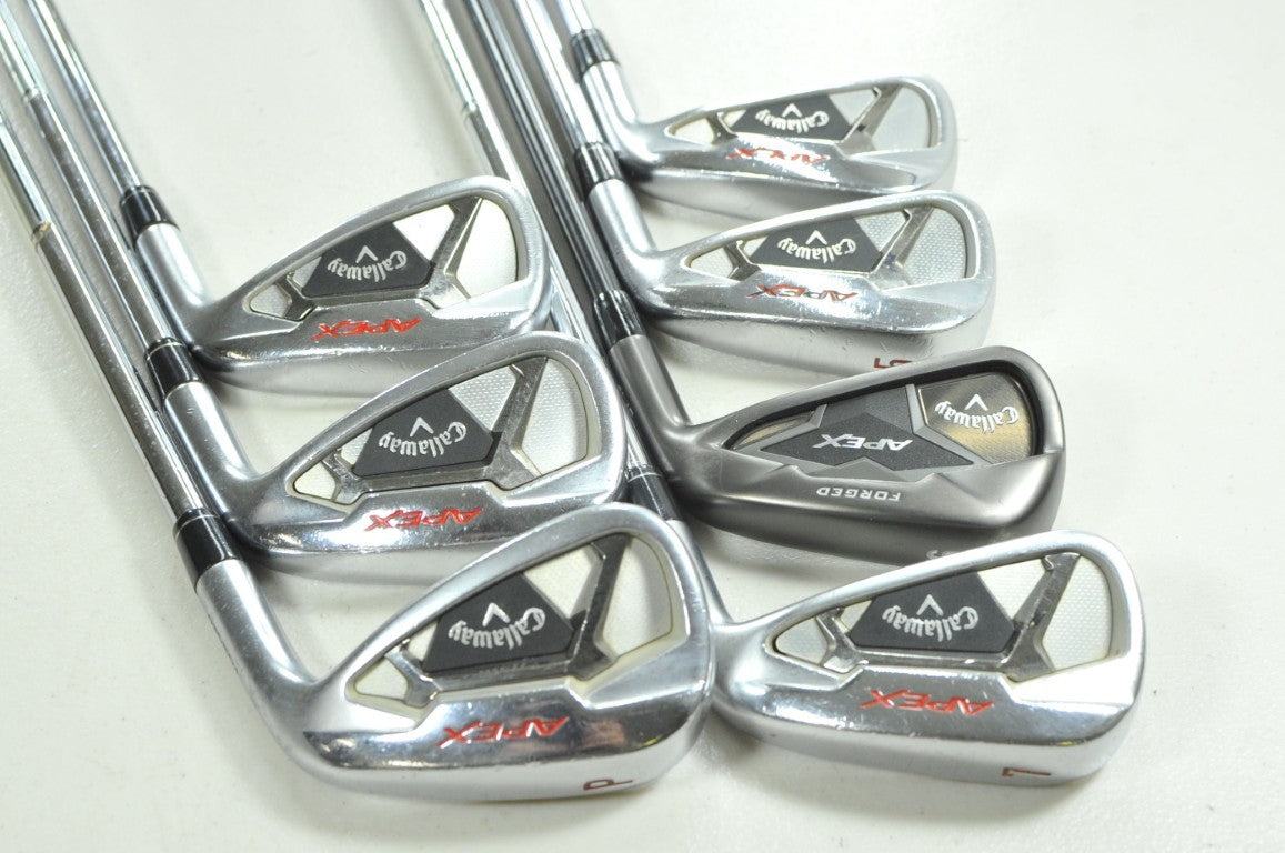 Callaway Apex 21 4-PW Iron Set Stiff Flex Right Elevate MPH 95g Steel # 207815