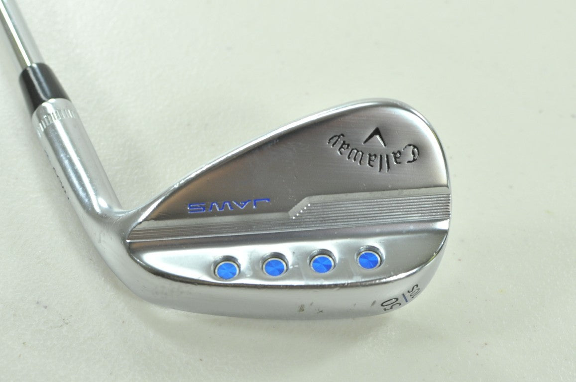 Callaway Jaws MD5 Platinum Chrome 50*-10S Wedge Right Impact Steel # 207422
