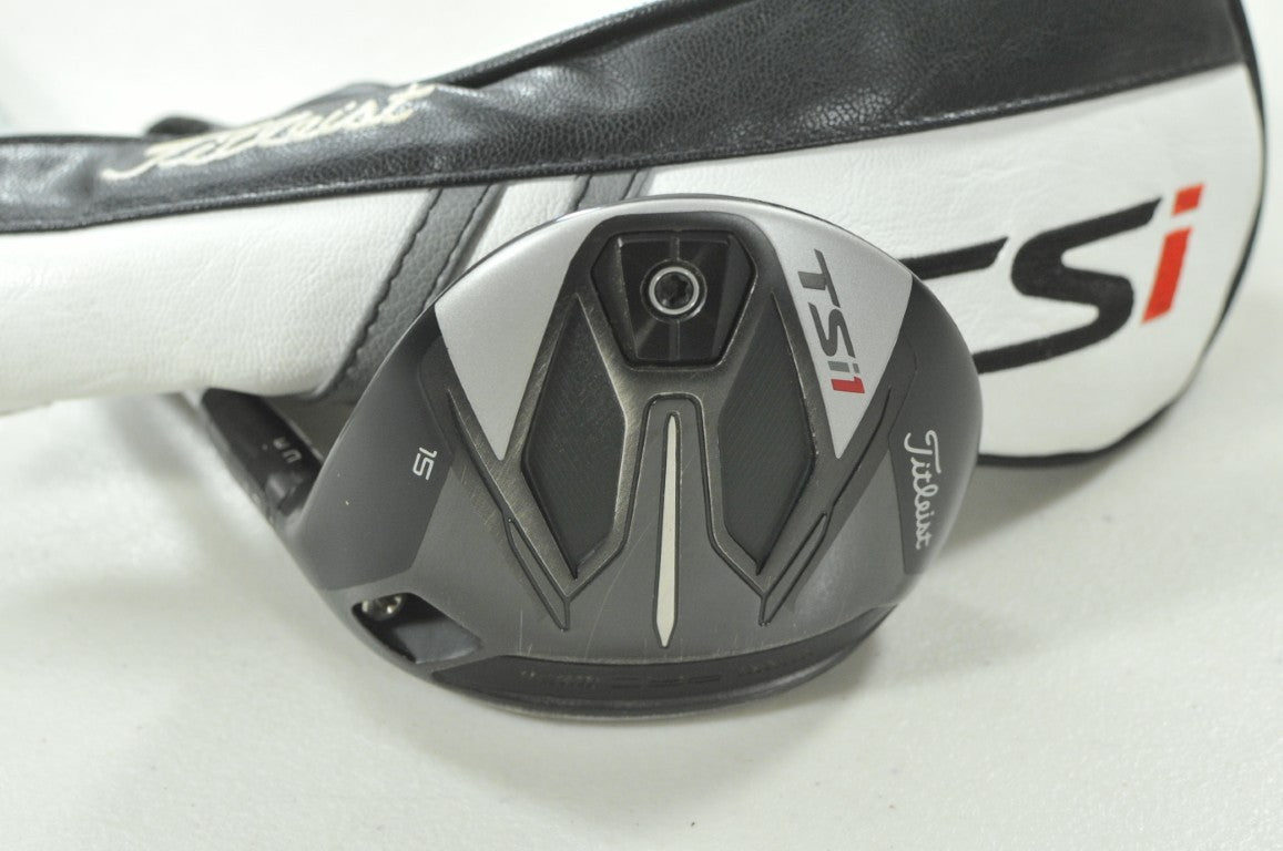 Titleist TSi1 15* Fairway Wood Regular Flex RH Ascent 40g Graphite # 209275