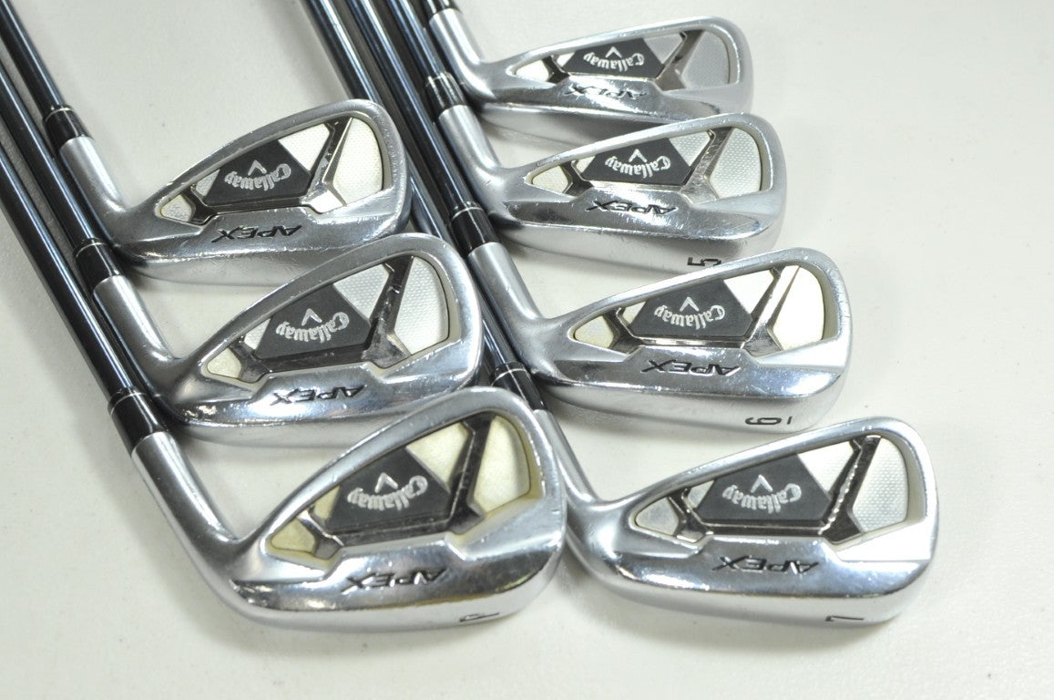 Callaway Apex 21 4-PW Iron Set Regular Flex RH Recoil Dart F3 Graphite # 206679