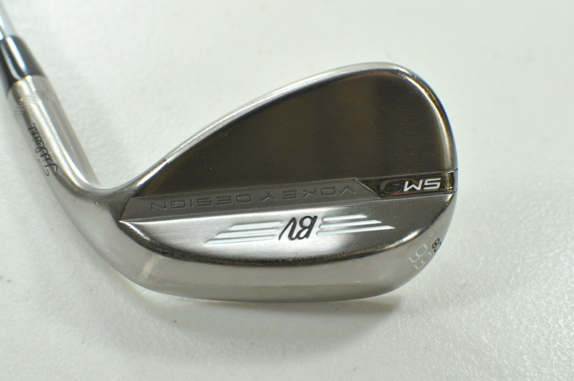 Titleist Vokey SM8 Brushed Steel 56*-08M Wedge Right AMT Red R300 Steel # 210487