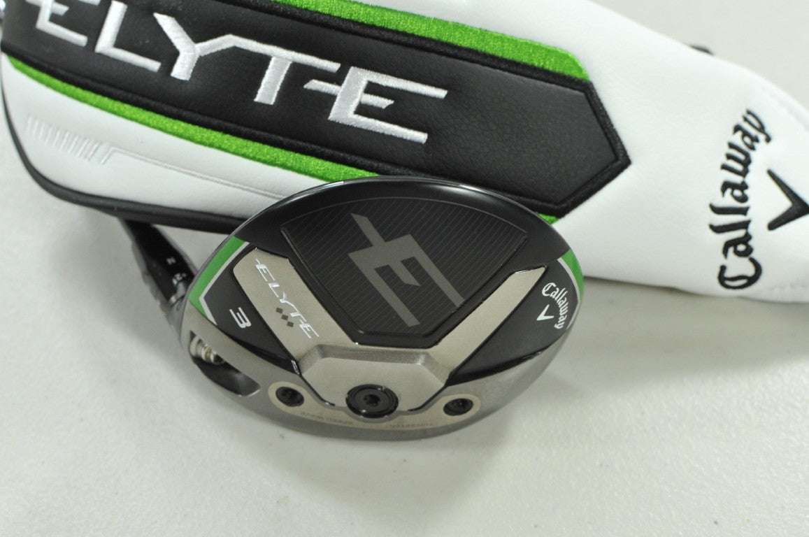 Callaway Elyte Triple Diamond 3-15* Fairway Wood Stiff Flex RH Graphite # 204680