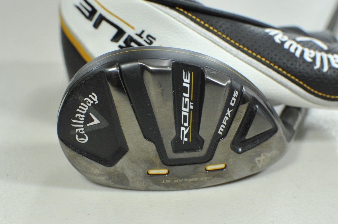 LEFT HANDED Callaway Rogue ST MAX OS #4 Hybrid Regular Tensei Graphite #202065