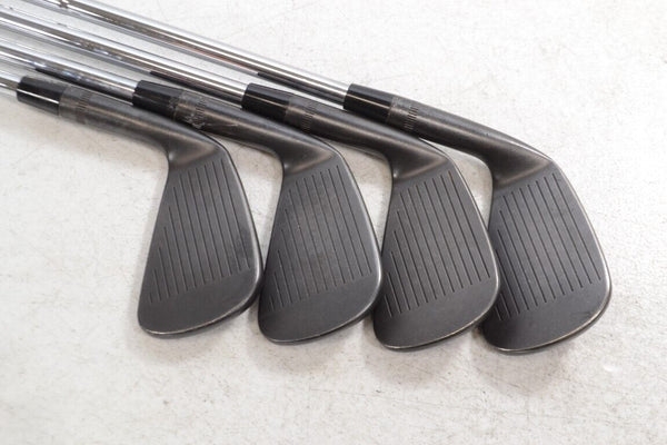 Ben Hogan Ft. Worth Black 4-PW Iron Set Right Stiff KBS Tour-V 110 Steel #172949