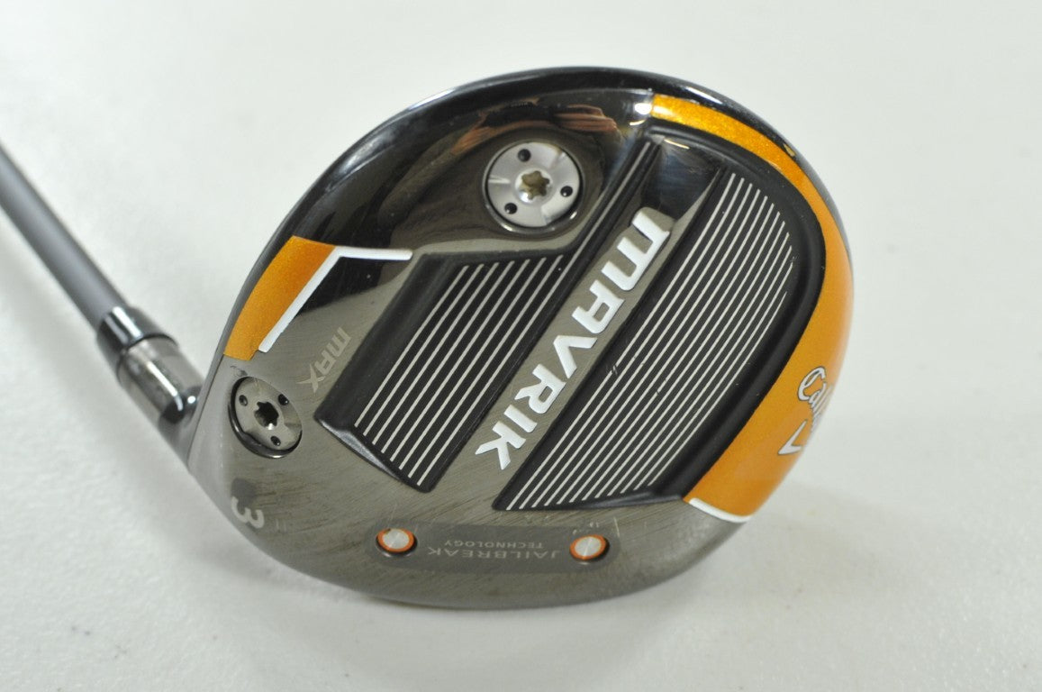 Callaway Mavrik Max #3 Fairway Wood Stiff Flex RH Tour Aldila Graphite # 207537