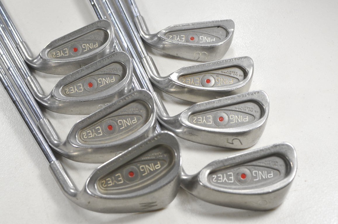 Ping Eye 2 3-W Iron Set Stiff Flex Red Dot Right ZZ-Lite Steel  # 214707