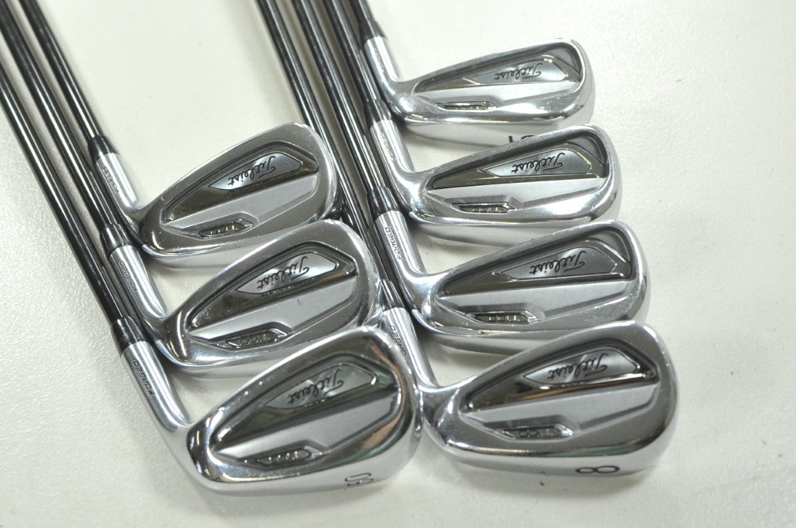 Titleist T100 2019 5-PW,50* Iron Set Stiff Flex RH Tensei Red Graphite # 212278