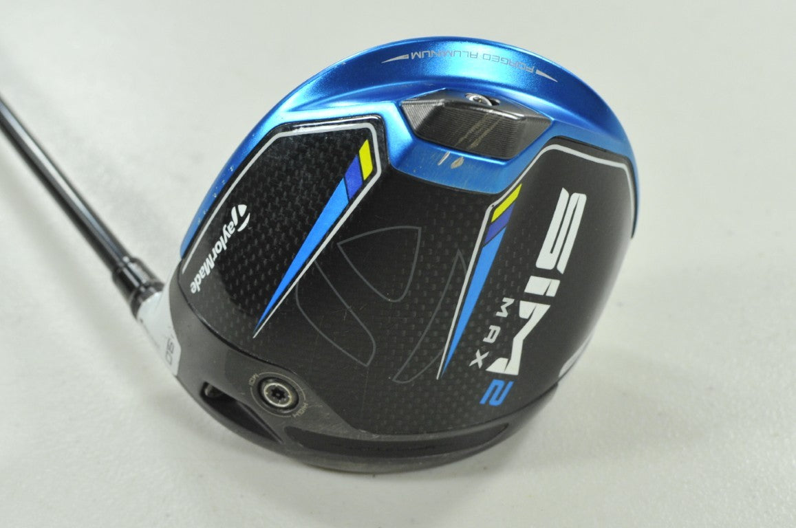 TaylorMade SIM2 Max 9* Driver Stiff Flex Right Ventus Blue 5  (CRACK) # 208367