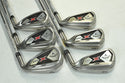 Callaway X Hot 5-PW Iron Set Right Stiff Flex SpeedStep 85 Steel # 183824