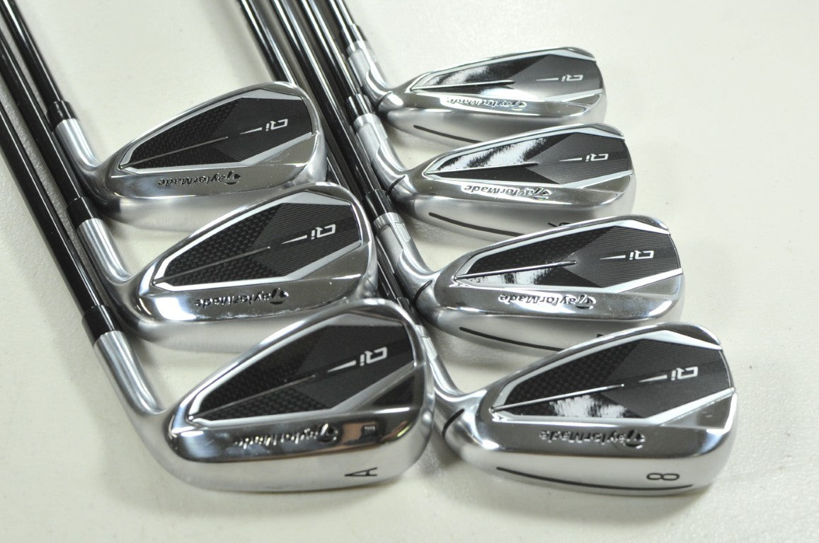 TaylorMade Qi 5-PW,AW Iron Set Senior Flex Right Ventus TR 5 Graphite # 206901