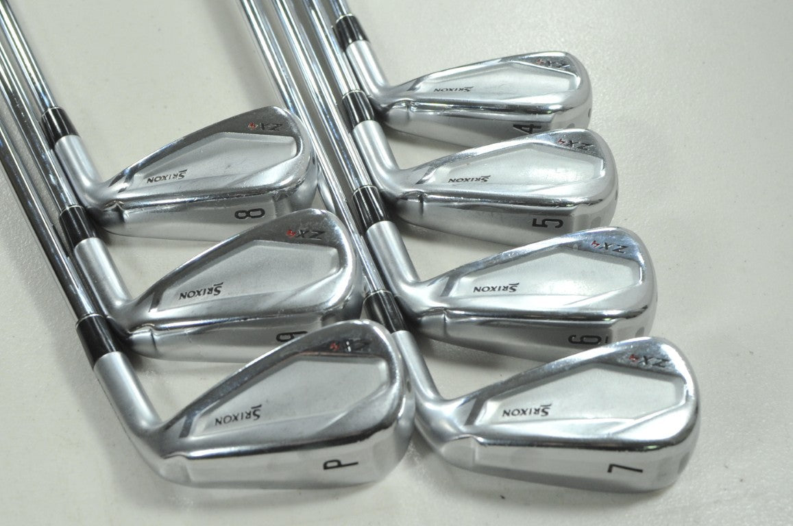 Srixon ZX4 4-PW Iron Set Regular Flex RH KBS Tour C-Taper 95g Steel # 209894