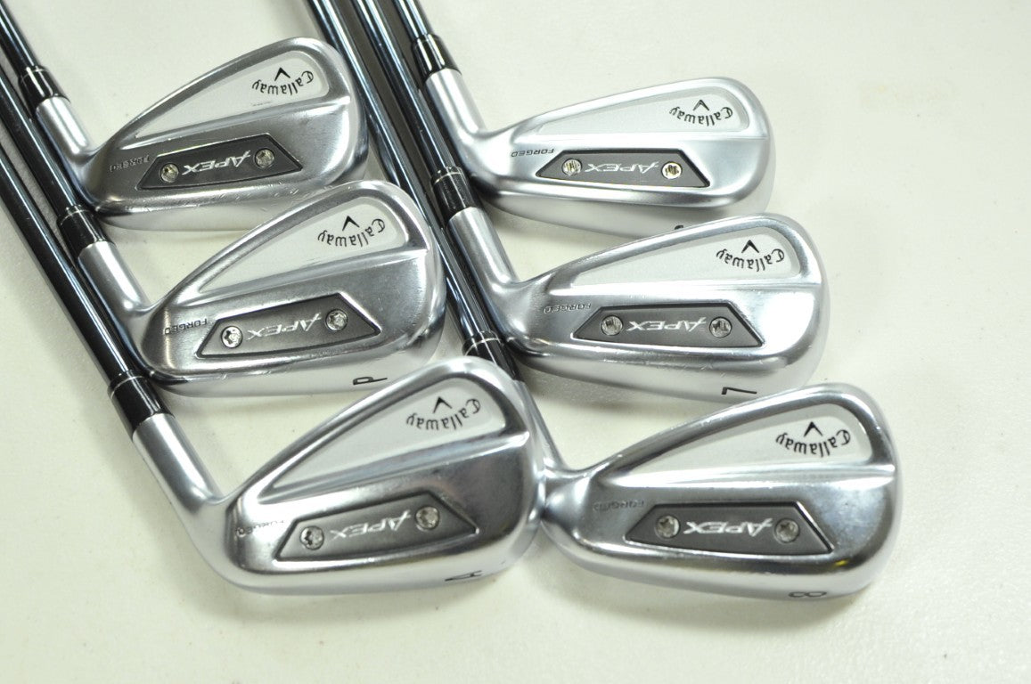 Callaway Apex Ai300 6-PW,AW Iron Set Senior Flex RH Recoil Dart Graphite #204748