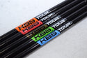 KBS Tour Custom Black 130g X Stiff Flex Wedge Shaft .355 Choose Label Color - Golf Club Brokers