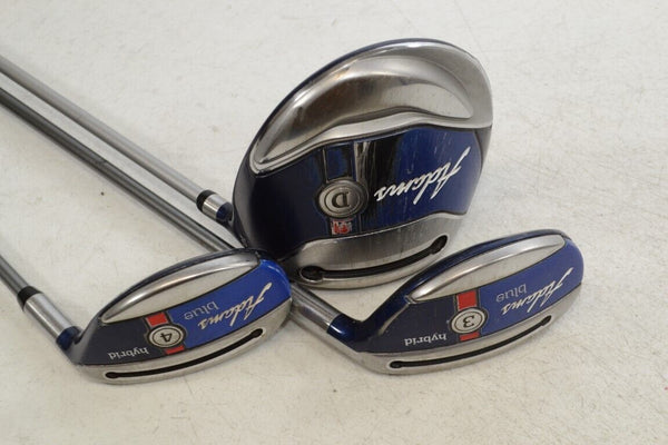 Adams Blue 10.5* Driver, 3 and 4 Hybrids Set Right Regular Flex # 179173 - Golf Club Brokers