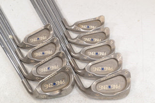 Ping Zing 2-9,SW Iron Set (NO PW) Right Stiff Flex KT-M Steel # 172306