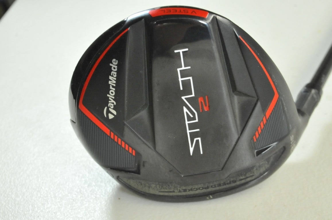 LEFT HANDED TaylorMade Stealth 2 3-15* Fairway Wood Stiff Flex Graphite #190936