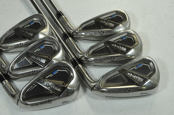 TaylorMade SIM2 Max OS 5-PW Iron Set Right Stiff Flex KBS MAX MT Steel # 181188