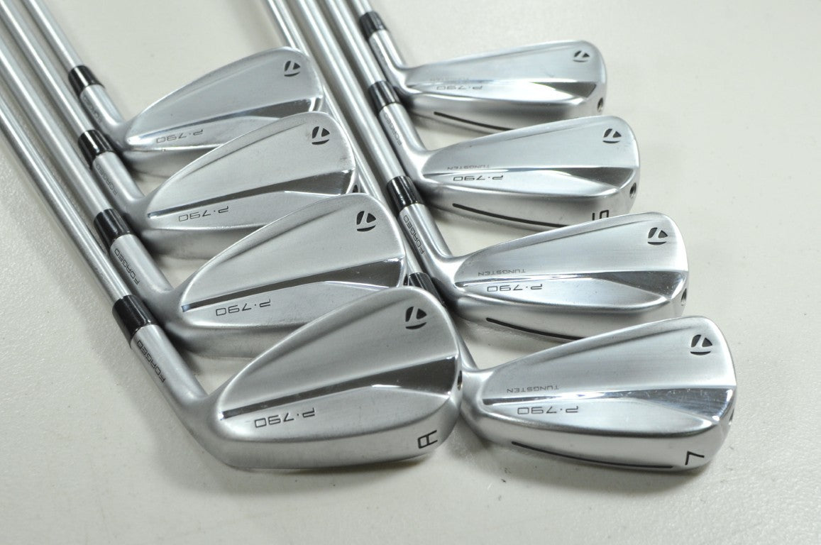 TaylorMade P790 2021 4-PW,AW Iron Set Regular Flex RH KBS C Taper Steel # 208312