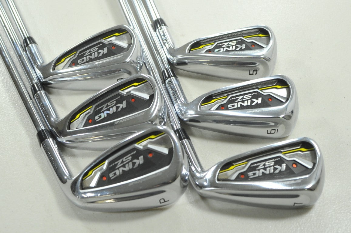 Cobra King Speedzone 5-PW Iron Set Regular Flex Right KBS Tour 90g Steel #211847