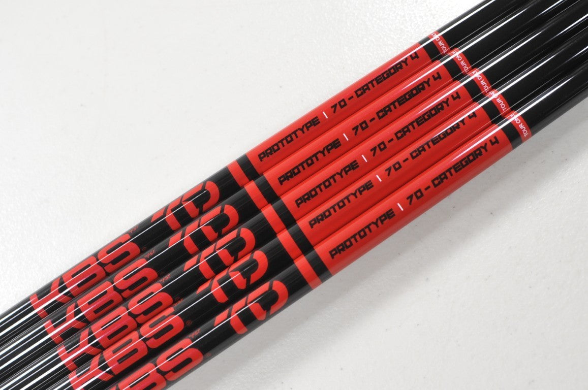 KBS TD Prototype Tour Only Red/Black X Stiff 70g Driver Shaft Choose Adapter
