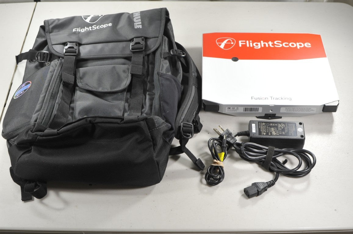 FlightScope X3 Fusion Tracking Launch Monitor with Backpack  # 221422