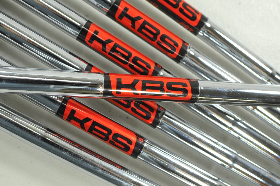KBS Tour Stiff Flex Iron Shaft Set .355 Tip Steel 7pc 37.25