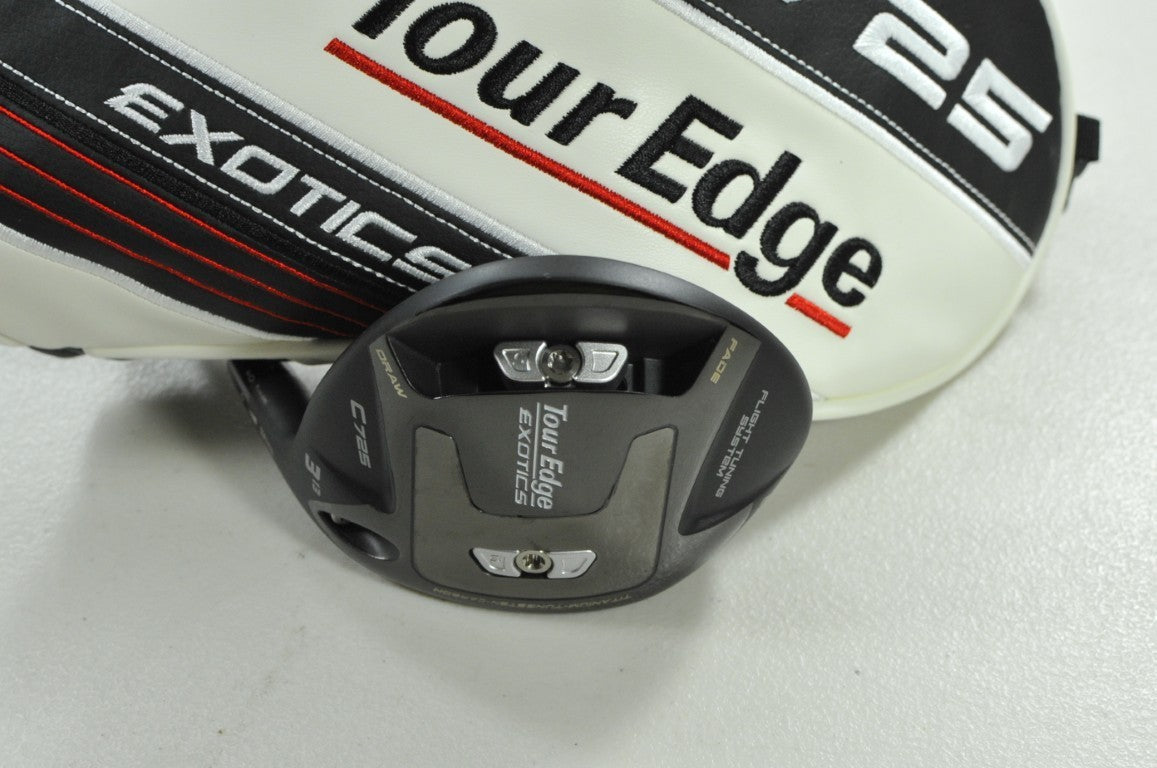 Tour Edge Exotics C725 3-13* Fairway Wood Stiff RH HZRDUS 6.0 Graphite # 204901