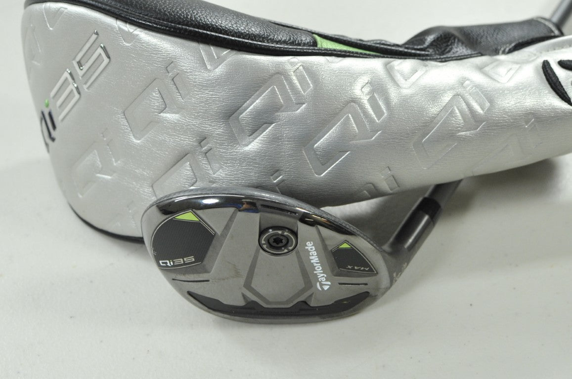 LEFT HANDED TaylorMade Qi35 Max Rescue 4-23* Hybrid Regular Flex Graphite 202299