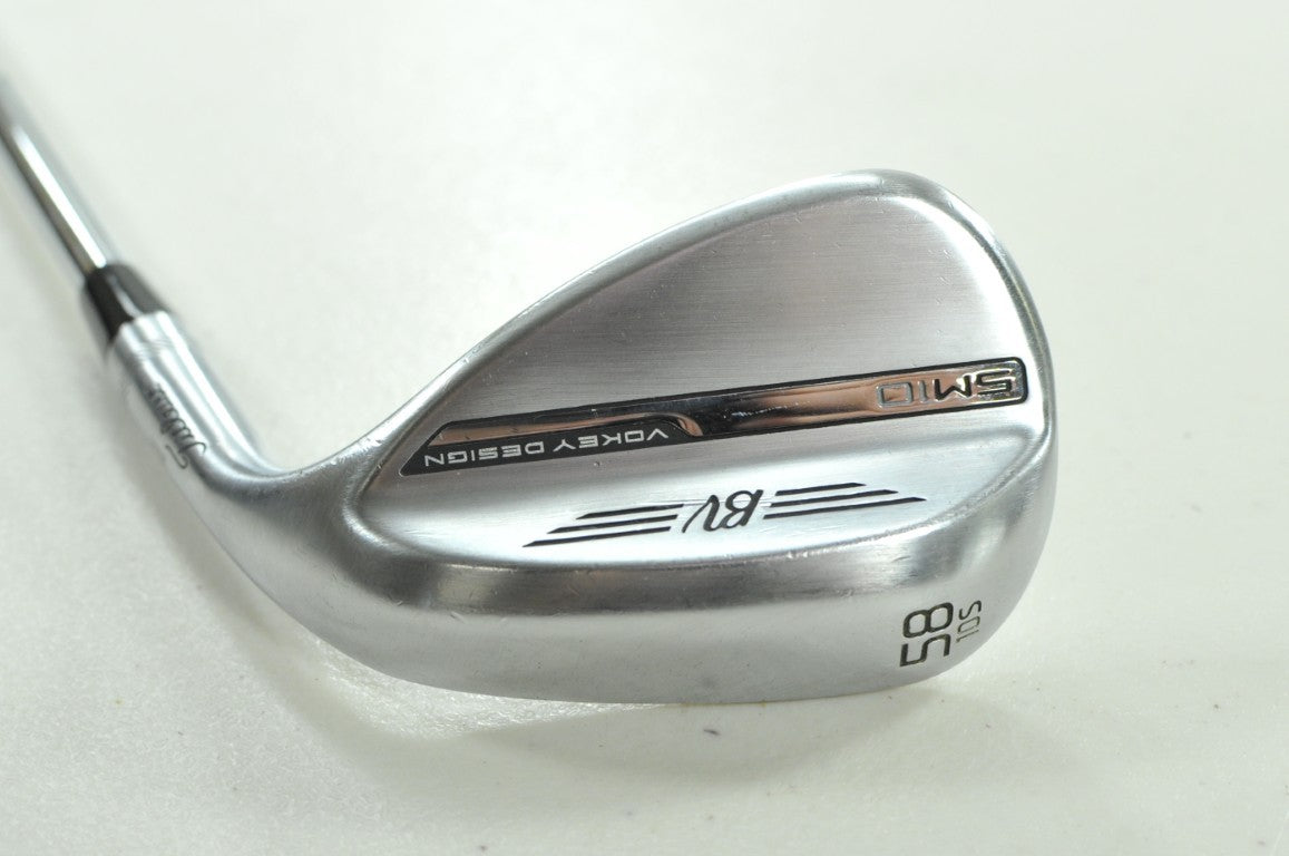 Titleist Vokey SM10 Tour Chrome 58*-10S Wedge Right BV Wedge Flex Steel # 205658