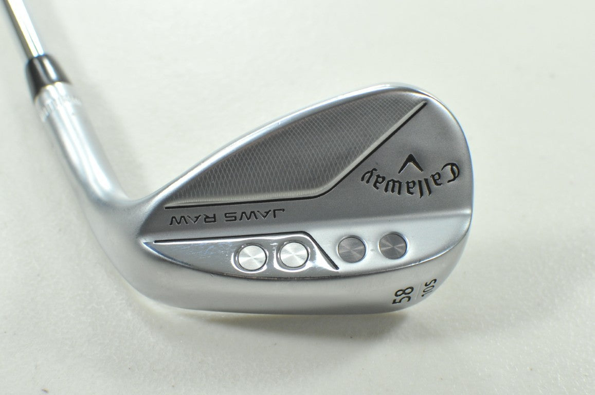 Callaway Jaws Raw Chrome 58*-10S Wedge RH NS Pro 750 Neo Regular Steel # 209449