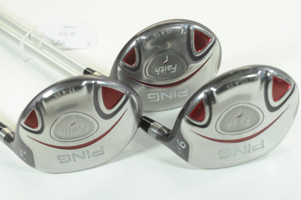 Ping Faith Ladies 3, 5, 9 Fairway Wood Set Right ULT200 Graphite # 184147