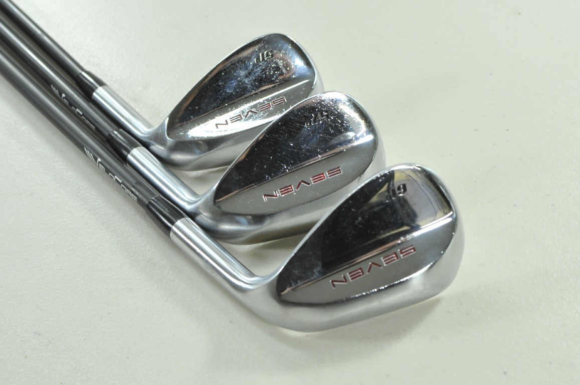 Seven Golf ST 51*, 57*, 61* Wedge Set Axiom VeloCore 105g Stiff Graphite #208165