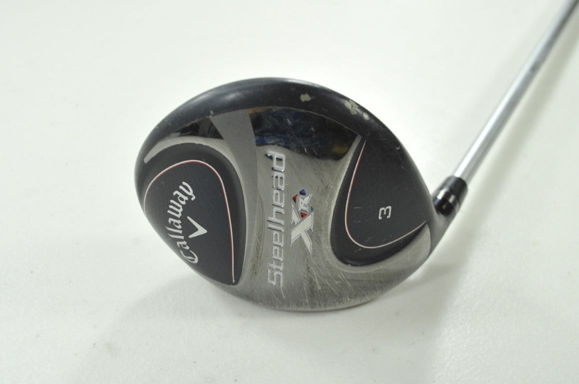 LEFT HANDED Callaway Steelhead XR #3 Fairway Wood Regular Flex Graphite # 196774