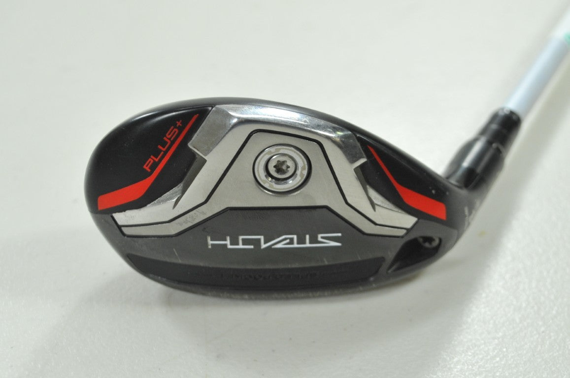 LEFT HANDED TaylorMade Stealth Plus Rescue 4-22* Hybrid X-Stiff Graphite #195082