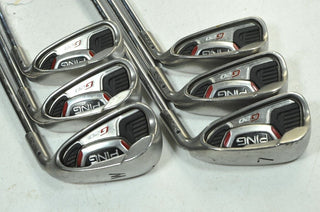 Ping G20 5-W Iron Set Black Dot Right Stiff Flex CFS Steel # 180063