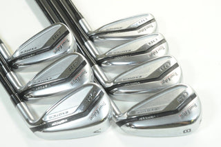 Tour Edge Exotics C723 5-PW,AW Iron Set Right Stiff Flex Tensei Graphite #184693