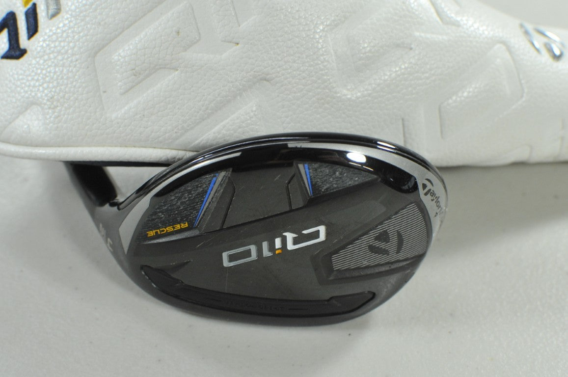 TaylorMade Qi10 Rescue 4-22* Hybrid Regular Flex Ventus TR 6 Graphite # 206674