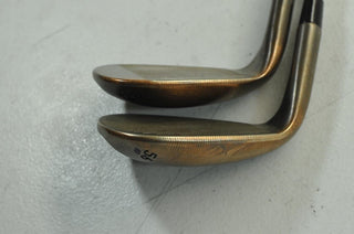 TaylorMade Hi - Toe 3 Milled Grind Copper 52*, 56* Wedge Set RH KBS Steel # 182153 - Golf Club Brokers