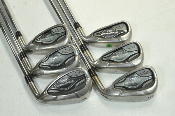 Callaway Steelhead XR 6-PW,AW Iron Set Right Senior Flex FST 90 Steel # 178342